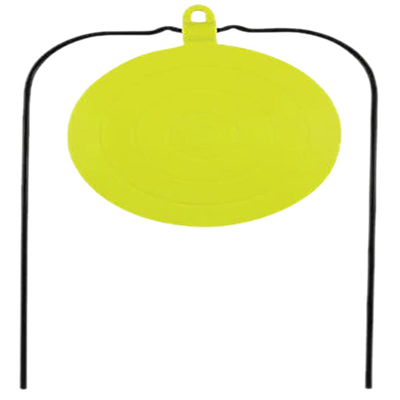Birchwood Casey Ground Strike Hanging Plate Target Kit, 8-Inch Yellow with Shoot-N-C Pack BC-48025