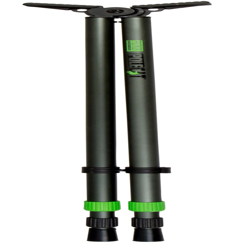 Primos Pole Cat Tall Bipod Shooting Stick  Lightweight Aluminum, Posi-Lock Adjust, 2562 in, 65483
