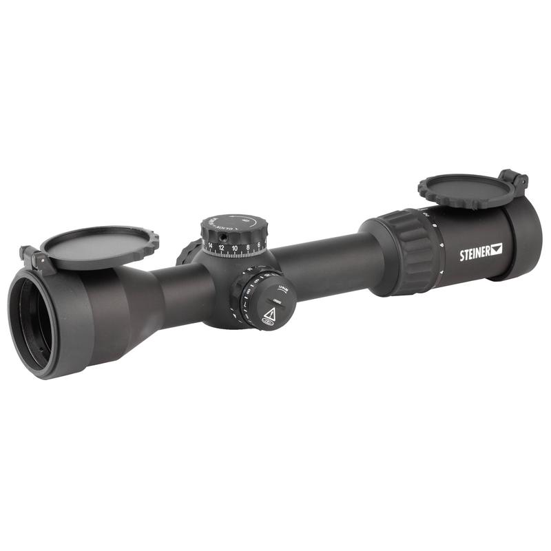 Steiner H6Xi 2-12x42 Riflescope, 30mm Tube, MHR Reticle, First Focal Plane, 0.25 MOA - 8680