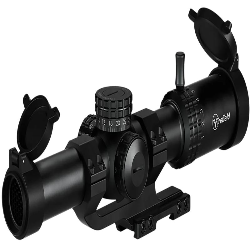 Firefield Rapidstrike 1-10x24 LPVO Rifle Scope, 30mm Tube, CR1 SFP Illuminated Reticle FF13075