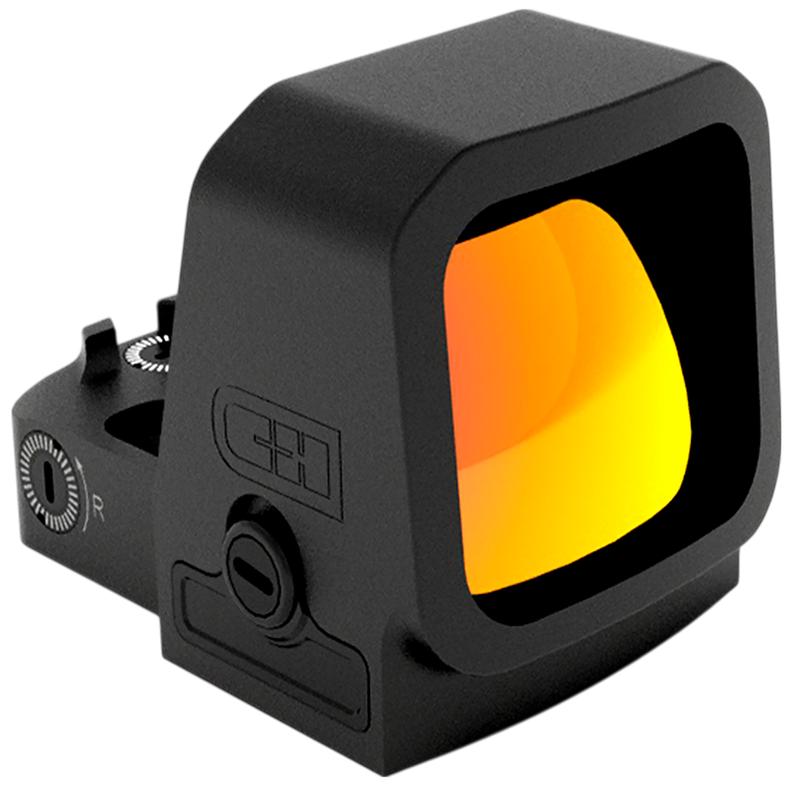 C&H Precision Max RMSc-Footprint Red Dot Sight, Large Window, 2.5 MOA, 7075 Aluminum  RDRMSCMAXRDMRBLK