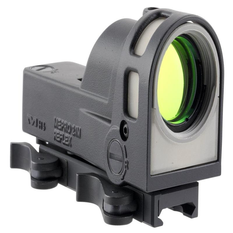 MEPRO USA LLC M21 Tritium/Fiber-Optic Reflex Sight, 1x 30mm, Open X Reticle, Picatinny Mount 626610