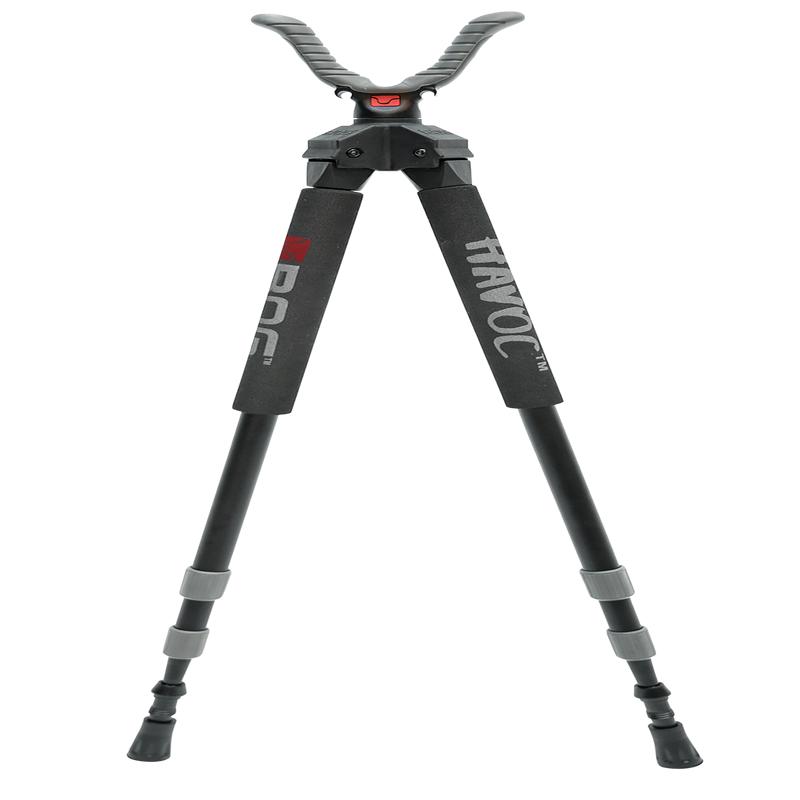Bog-Pod Havoc Shooting Bipod with 360 Pan, Aluminum, 2150 in Adjustable Height 1100478