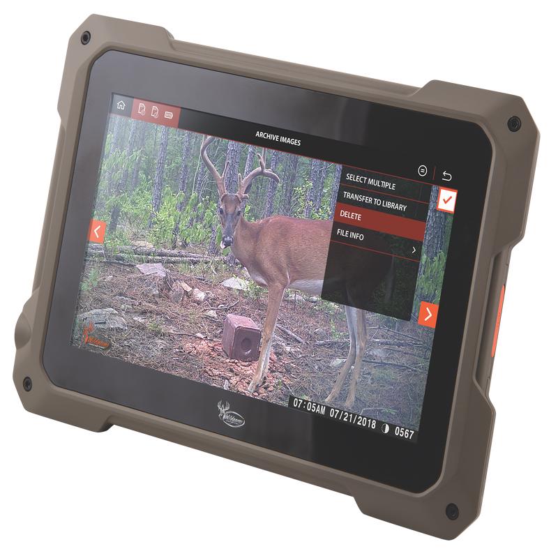 Wildgame Innovations Trail Pad Tablet SD Card Viewer, 7-inch Touchscreen, Dual SD Slots  WGIVW0009