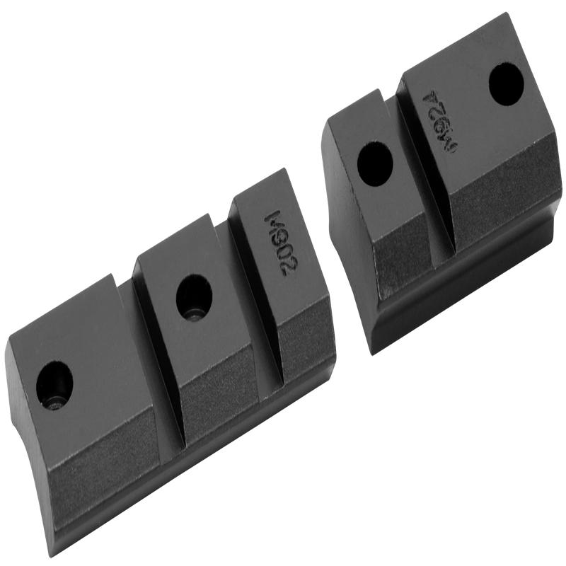 Warne Maxima 2-Piece Steel Scope Base Set for Winchester Model 70, Matte Black M902924M