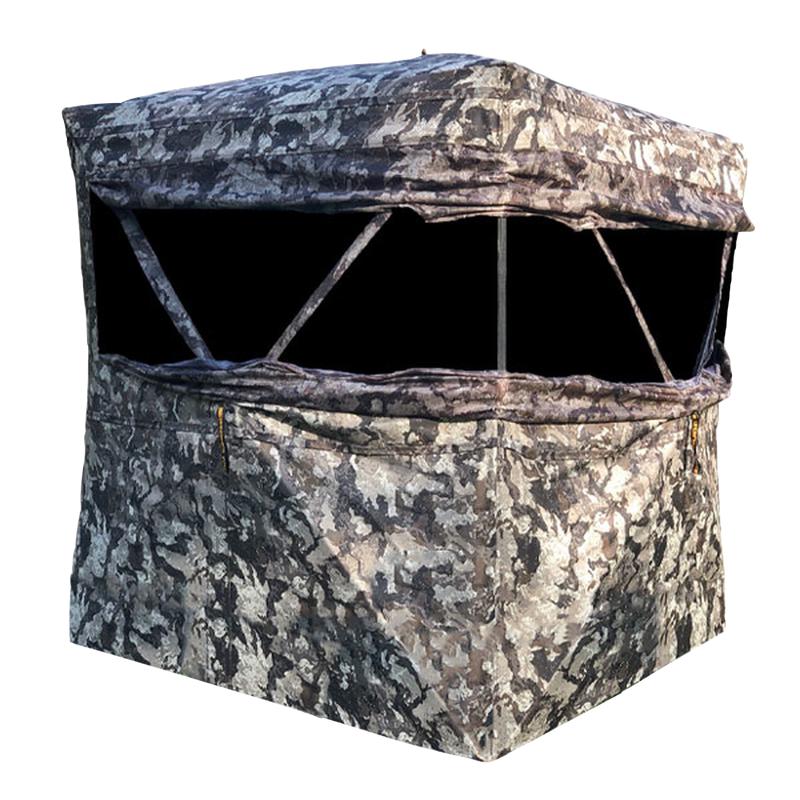 Muddy Infinity 2-Person Ground Blind, Shadow Mesh Windows, 600-Denier Polyester MUDINFBLND2