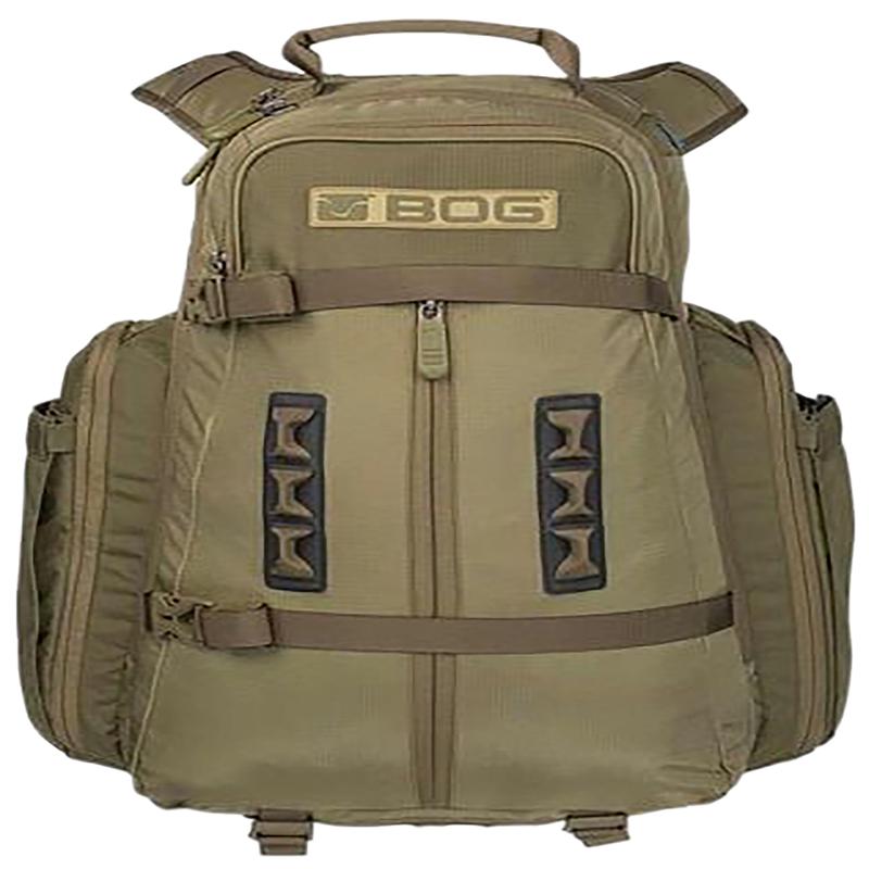 Bog-Pod Kinetic Hunting Day Pack, 420D Nylon Ripstop, OD Green, 1900ci Capacity, Hydration Ready  1159182