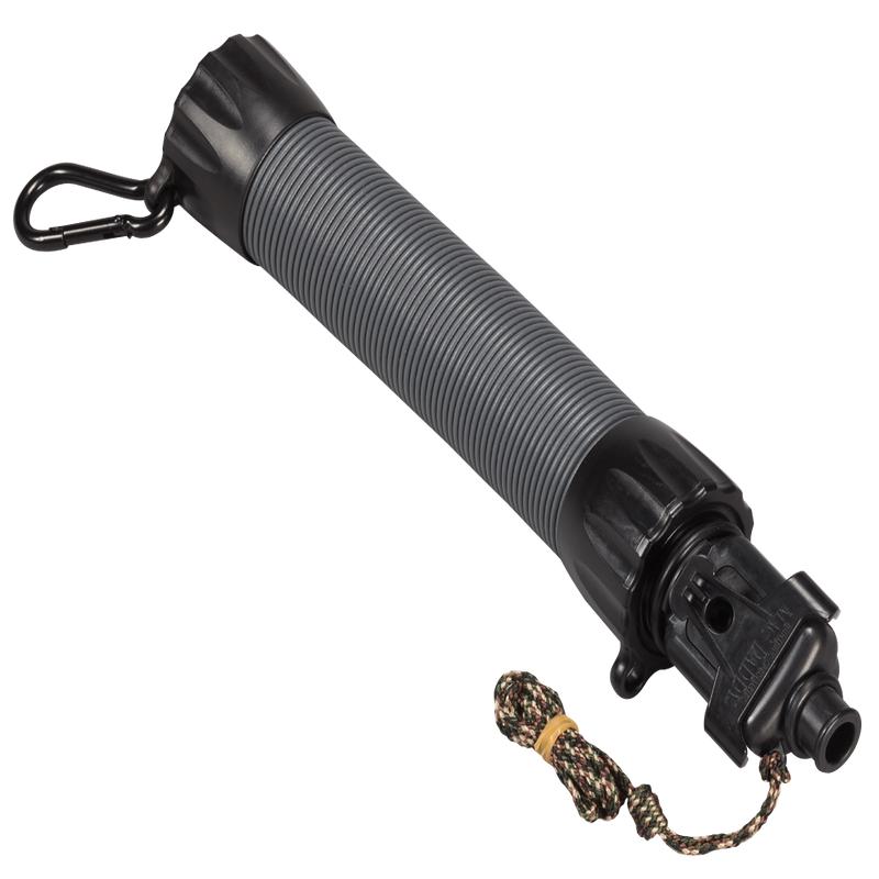 Wayne Carlton\'s Calls Qwik Bugle with Mac Daddy Combo Elk Call Tube, extendable 9 inch, carabiner 70374