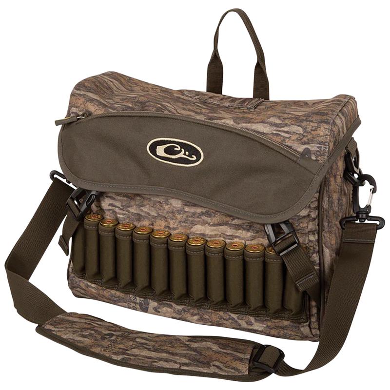 Drake Waterfowl Shoulder Bag 2.0  Mossy Oak Bottomland Camo, HD-2 Material, 650 Cubic Inches, DA1040006