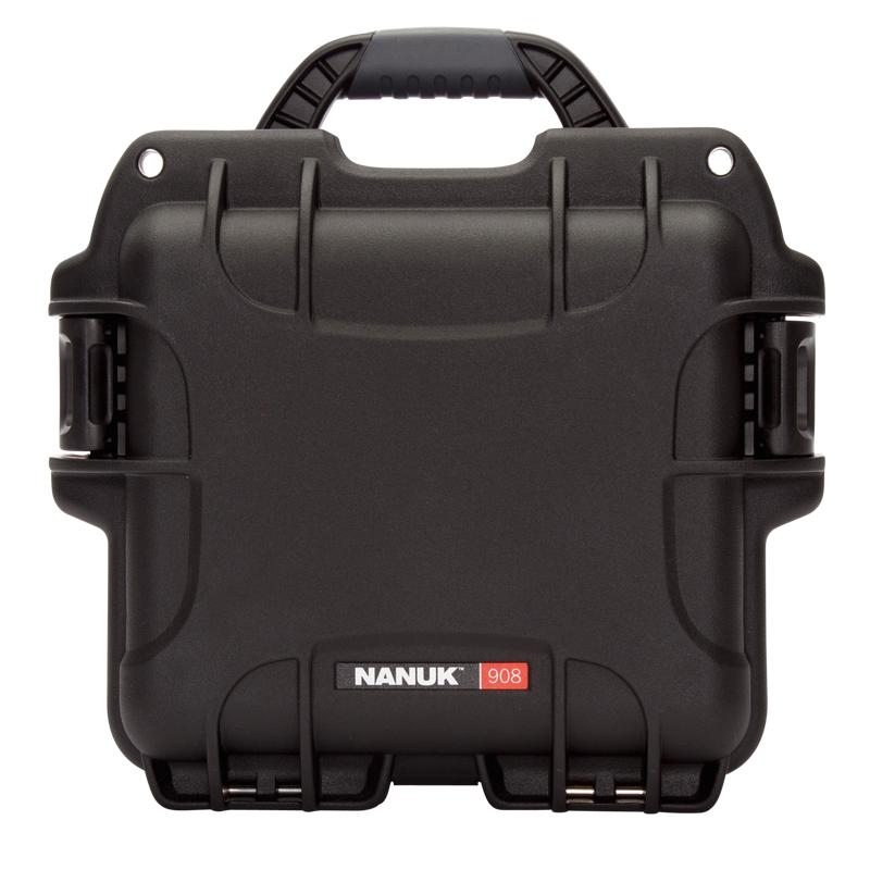 NANUK (PLASTICASE INC) 908 Protective Case with Foam, Waterproof Dust & Impact Resistant, 9081001