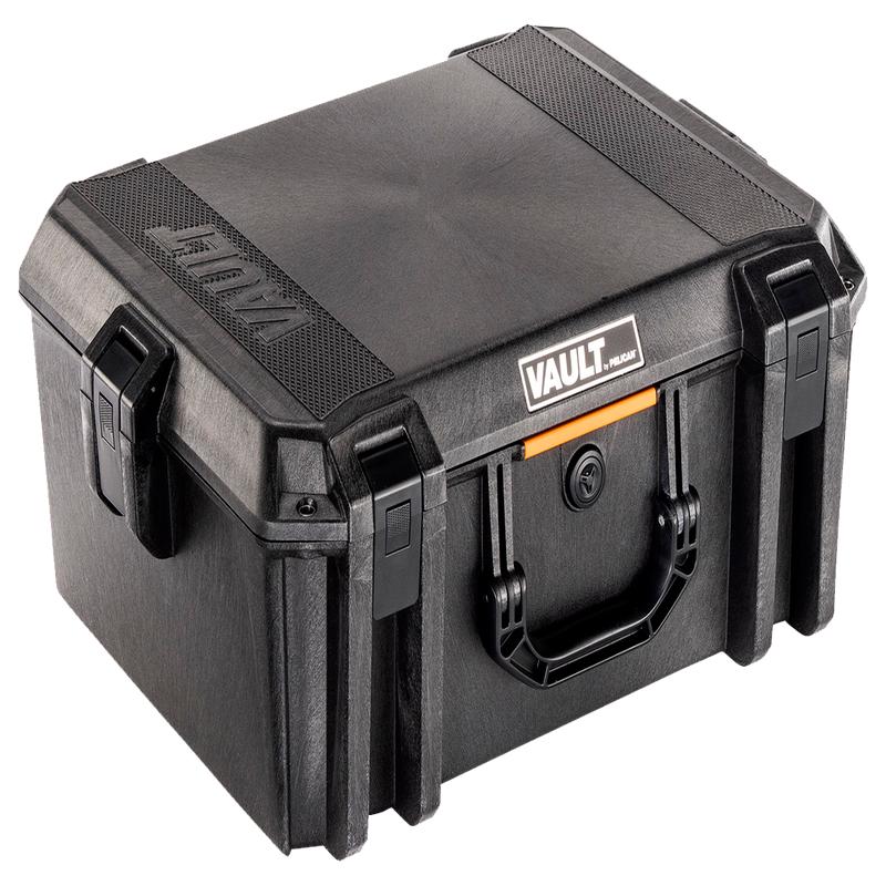 Pelican Vault V550 Equipment Case, High-Impact Polymer, Crush/Dustproof, 19 x 14 x 8.5 in  VCV550