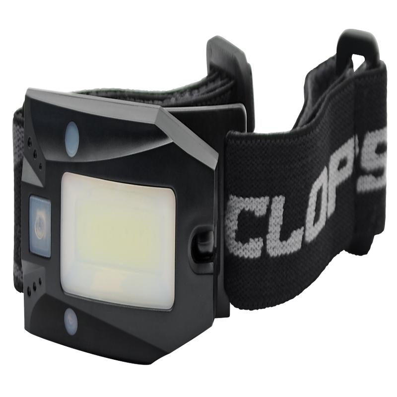 Cyclops Rechargeable Motion-Activated Headlamp, 150 Lumens Red/White LEDs, CYC-HL150COB