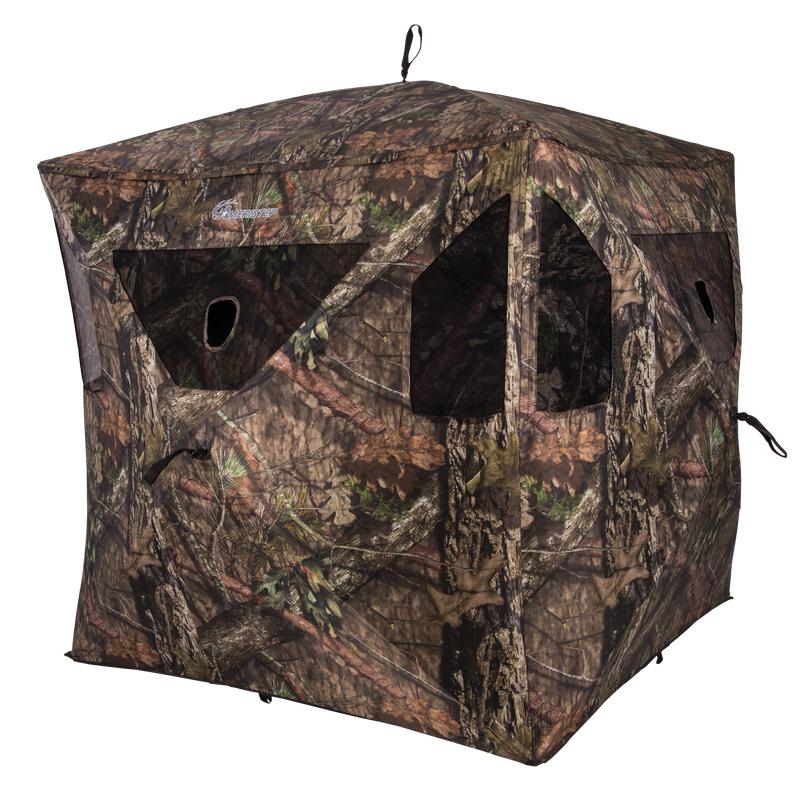 Ameristep Brickhouse Hub-Style Ground Blind, Mossy Oak Break-Up Country, Durashell Plus, AMSAMEBL3029