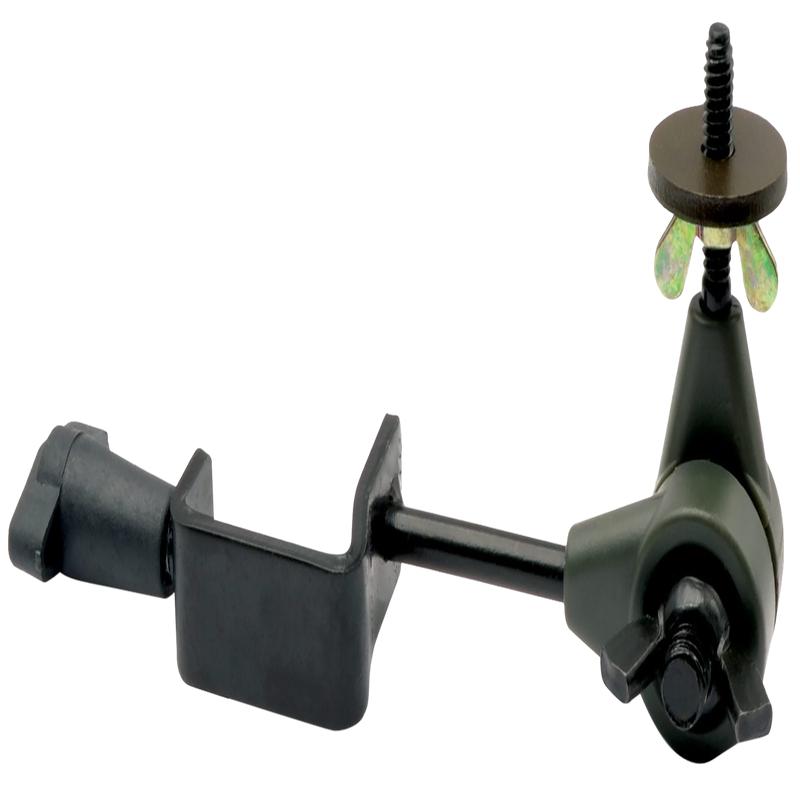 HME T-Post Trail Camera Holder Mount, Steel, Black, 1/4-20 Thread, Adjustable  TPCH
