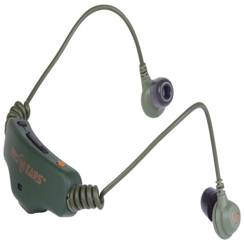 Pro Ears Stealth 28 HT Behind-the-Head Electronic Hearing Protection, 28 dB NRR, Green PEEBHTGRN
