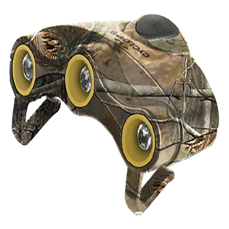 Cyclops Orion LED Hat Clip Light, Next G1 Camo, Top-Mount Design, 2 CR2032 Batteries - CYC-HC1-WNXT