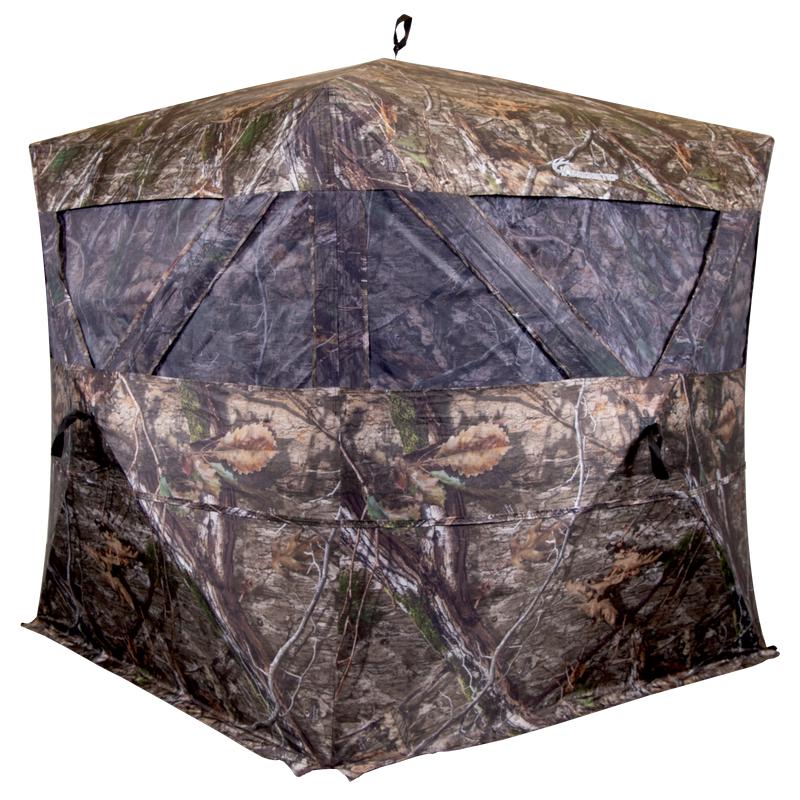 Ameristep Pro Series Extreme View Ground Blind, Pentagon Style, Mossy Oak Country DNA, 300 Durashell Plus AMSAMEBL3036