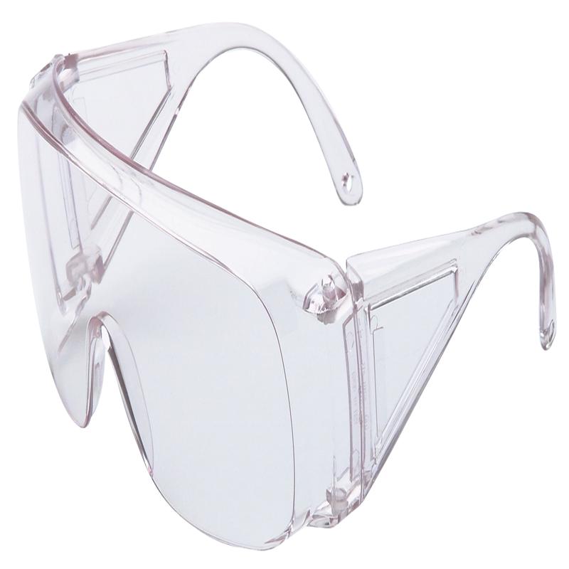 Howard Leight HL100 Over-the-Glass Shooting Safety Glasses, Clear Polycarbonate Lens/Frame, R01701