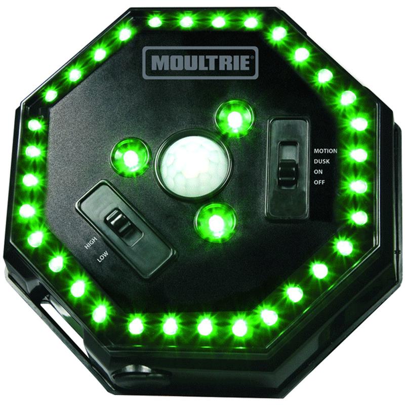 Moultrie Feeders Motion-Activated Hog Feeder LED Light, 30-ft Radius, Battery Powered  MFA-12651