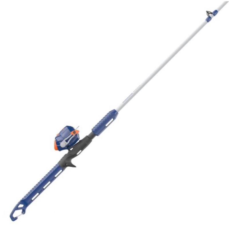 Zebco Wilder Kids Spincast Rod & Reel Combo, 4\'3\" 2-Piece, Pre-Spooled 6 lb Line  21-40482