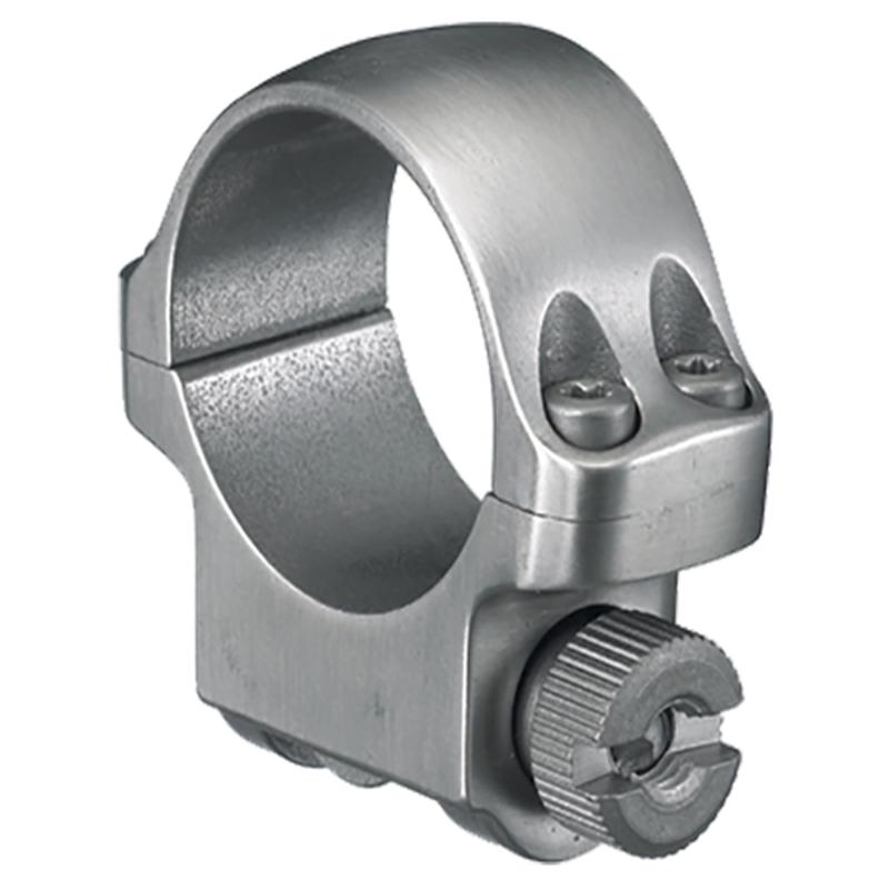 Ruger 90281 3K Scope Ring  Silver 1\" Low