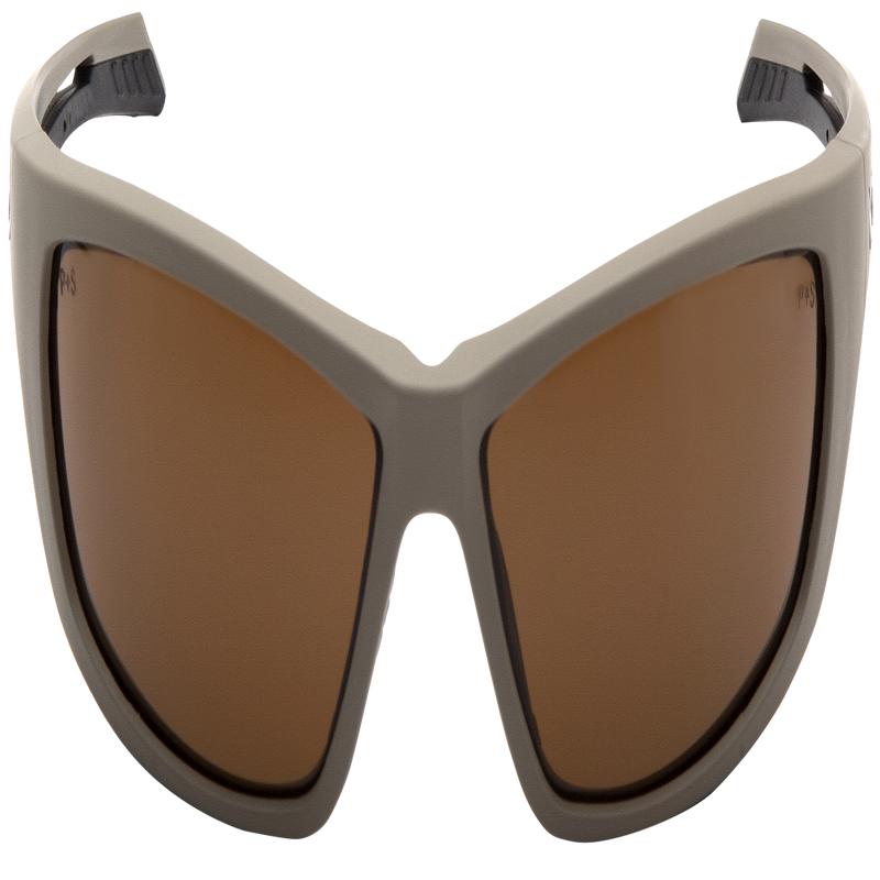 Pyramex Howitzer Safety Glasses, Bronze Anti-Fog Lens, Tan Frame, Impact Rated  VGST1318T
