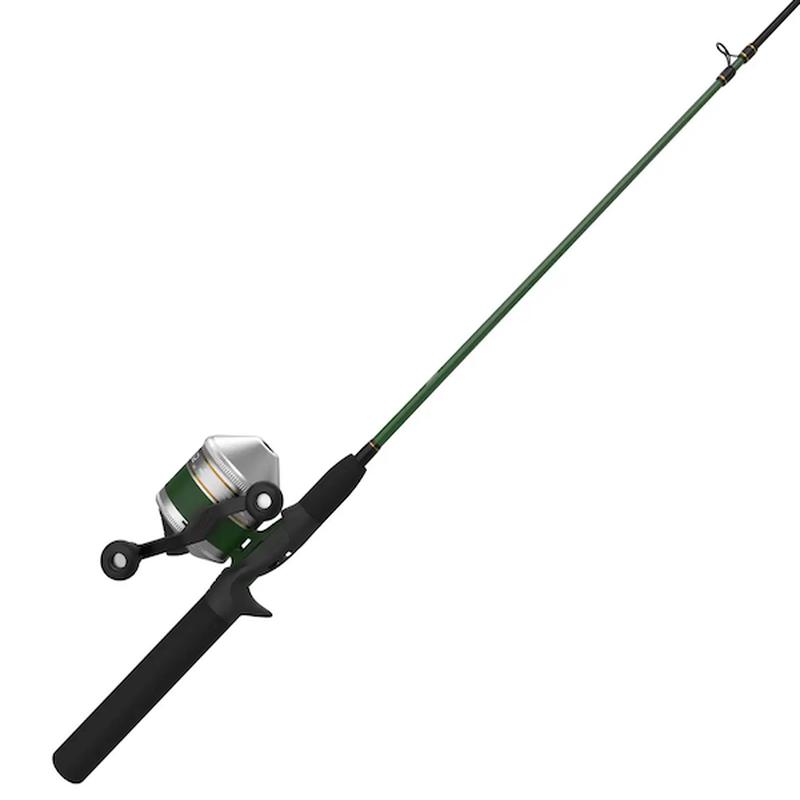 Zebco 33 Classic Fishing Combo, 5\'6\" 2-Piece Medium-Light, pre-spooled 10 lb line, 33CL562ML.NS6