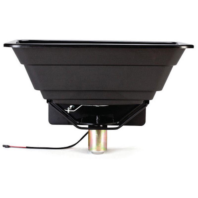 MOULTRIE FEEDERS ATV Food Plot Spreader with Plastic Tapered Hopper, Adjustable Gate  MFHP53880
