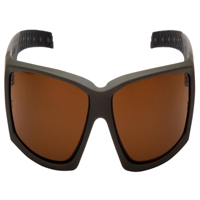 Pyramex Venture Gear Overwatch Safety Glasses, Bronze AntiFog Lens, Olive Drab Green Frame  VGSG718T