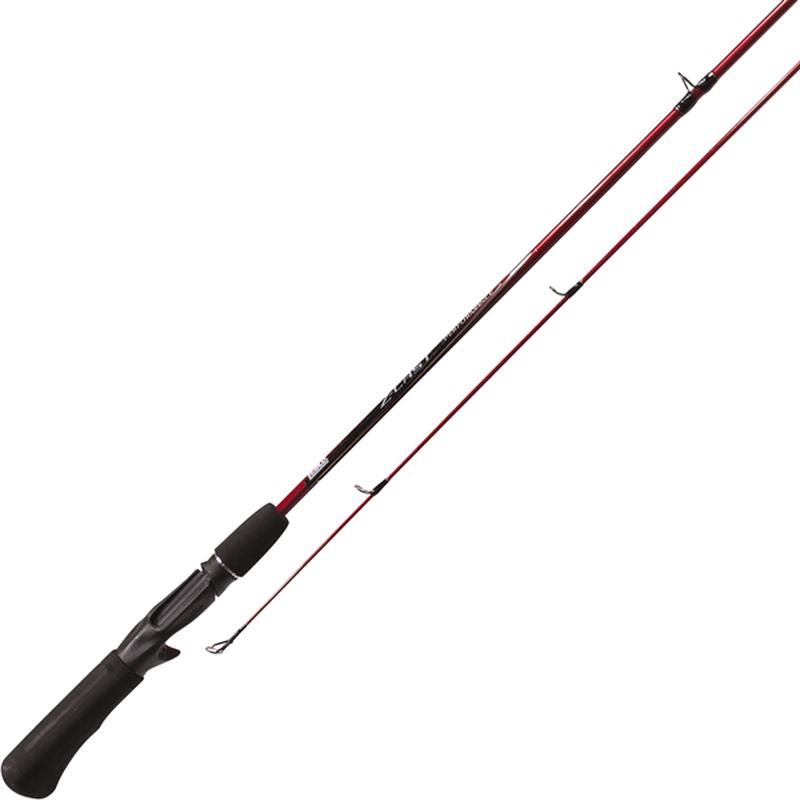 Zebco Z-Cast Pistol-Grip Casting Rod, 5\'6\" Medium-Light, 2-Piece, Durable Fiberglass  21-32315