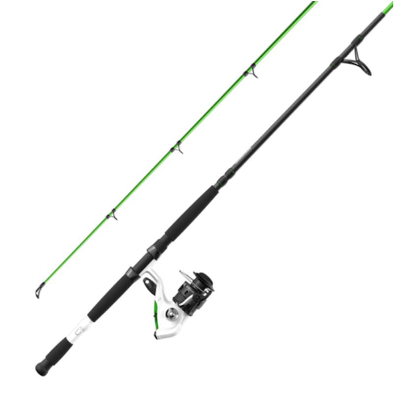 ZEBCO Salt Fish Bite Alert Spinning Combo, 7-Foot Medium-Heavy Saltwater Setup - 21-43645