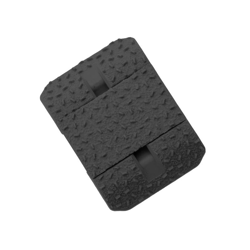 Magpul Industries M-LOK Type 2 Half Slot Rail Covers, Low-Profile TSP Grip, MAG1365-BLK
