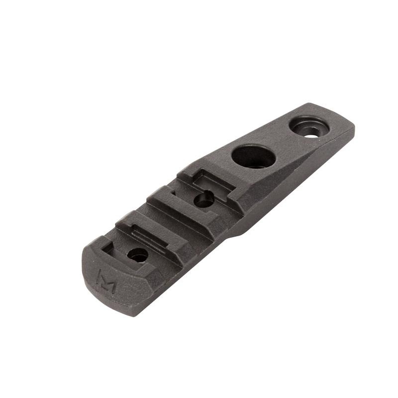 Magpul Industries M-LOK Polymer Cantilever Rail/Light Mount for Picatinny Accessories, MAG587-BLK