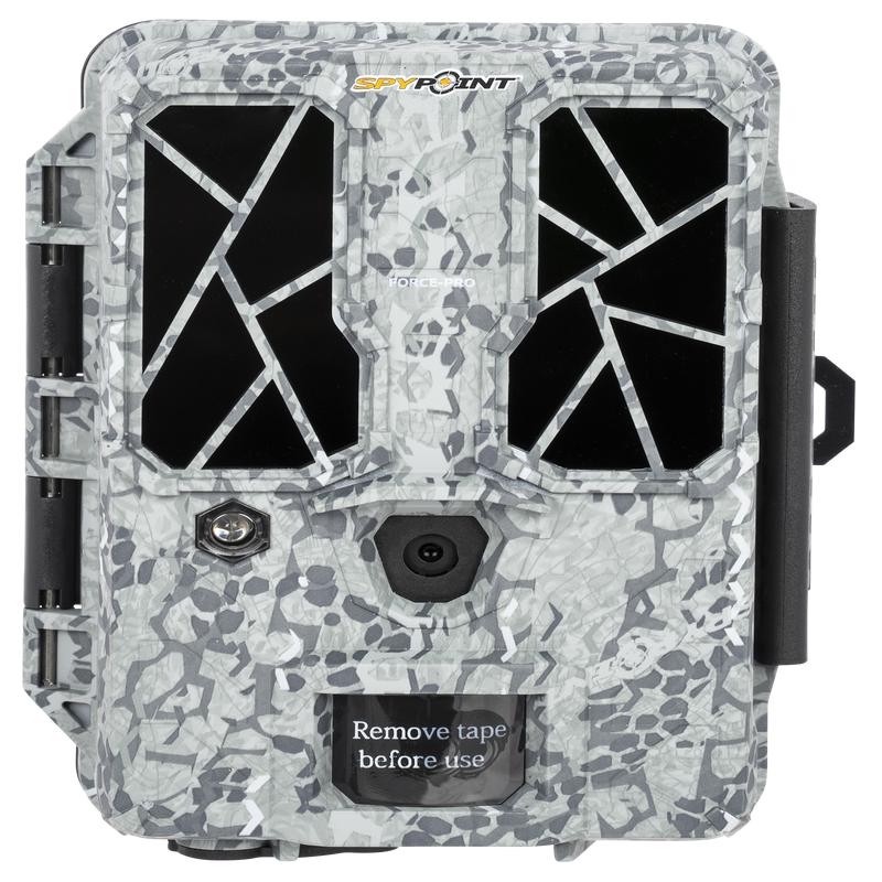 Spypoint Force-Pro Trail Camera, 30MP Stills & 4K Video, 0.2s Trigger, 110\' Range, Camo, 01889
