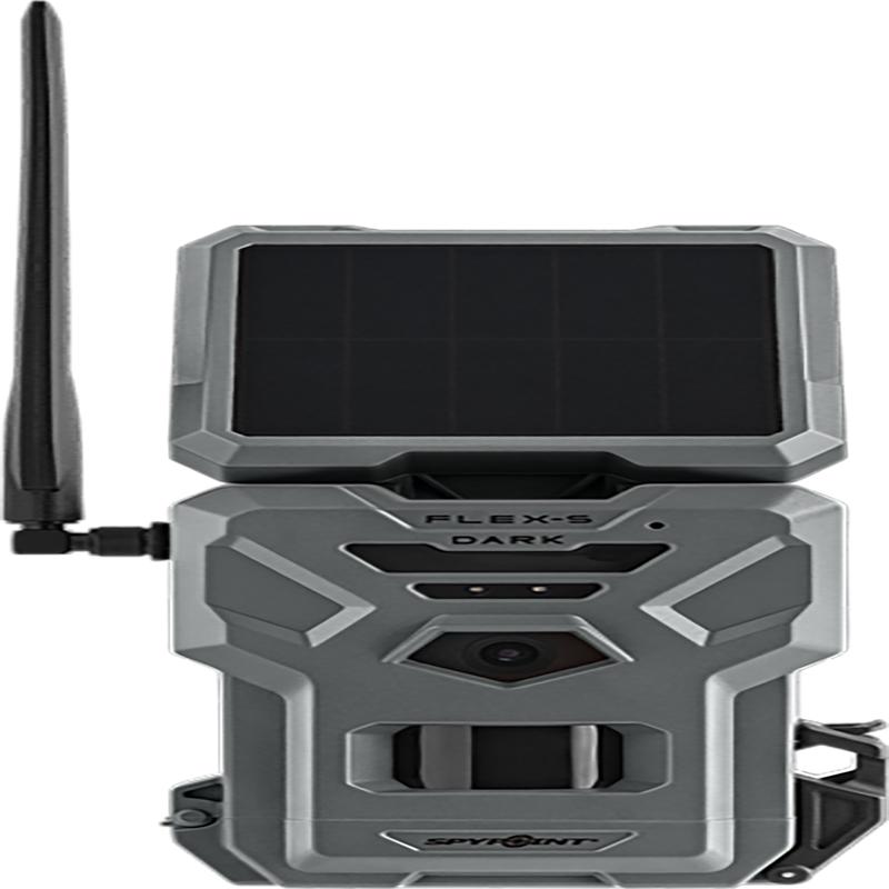 Spypoint Flex-S-Dark Solar Cellular Trail Camera, 1080p Video, Dual-SIM Connectivity - 01810