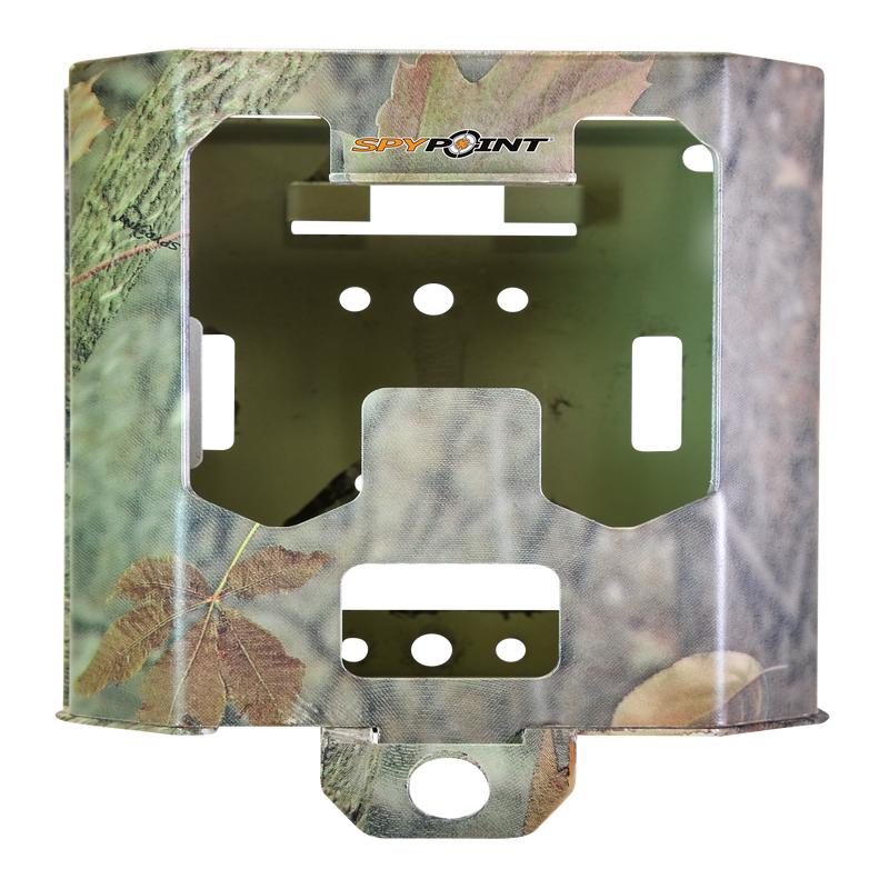Spypoint Steel Security Box for 42-LED Trail Cameras, 16-Gauge Zinc-Coated Steel, 05752
