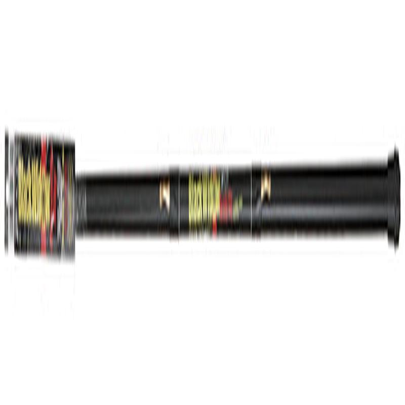 B\'n\'M Black Widow Ready Rig Fishing Pole, 10-foot 3-Section Fiberglass with Line Keeper, BW3RR