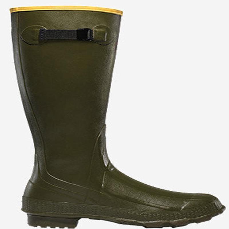 LACROSSE BOOTS Grange 18-Inch Rubber Hunting Boots, OD Green, Waterproof, 150040