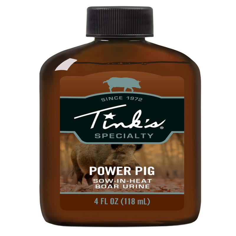Tinks Power Pig Sow-In-Heat Hog Lure, Estrous Scent, 4 fl oz Liquid Bottle, W6330