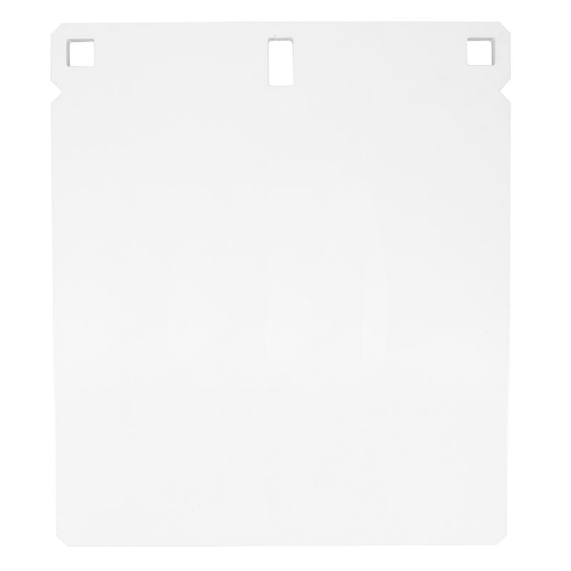 Birchwood Casey AR500 Steel 10-inch Square Gong Target, 3/8-inch, White Powder Coat BC-SQR10-38