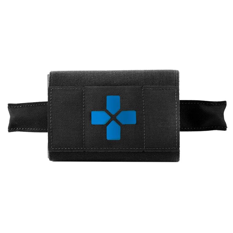 Blue Force Gear Micro Trauma Kit NOW Medical Pouch, MOLLE Ten-Speed, Empty, Black HW-TKN-MTKN-EMPTY-BK