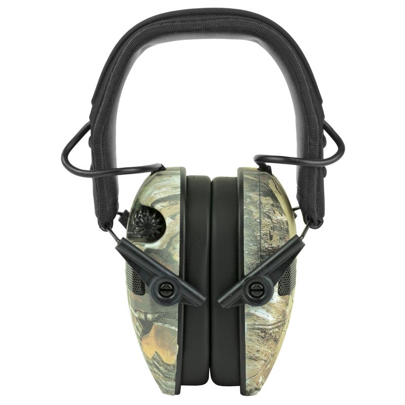 Walker\'s Razor Slim Electronic Quad Ear Muff, Realtree Xtra Camo, 23 dB NRR, 4 Mics  GWP-RSEQM-CMO