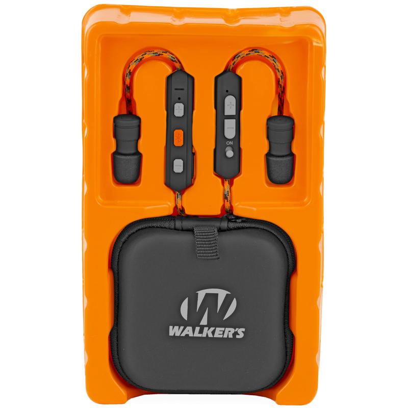 Walker\'s Rope Bluetooth Hearing Enhancer Earbuds with Sound Activated Compression, GWP-RPHE-BT