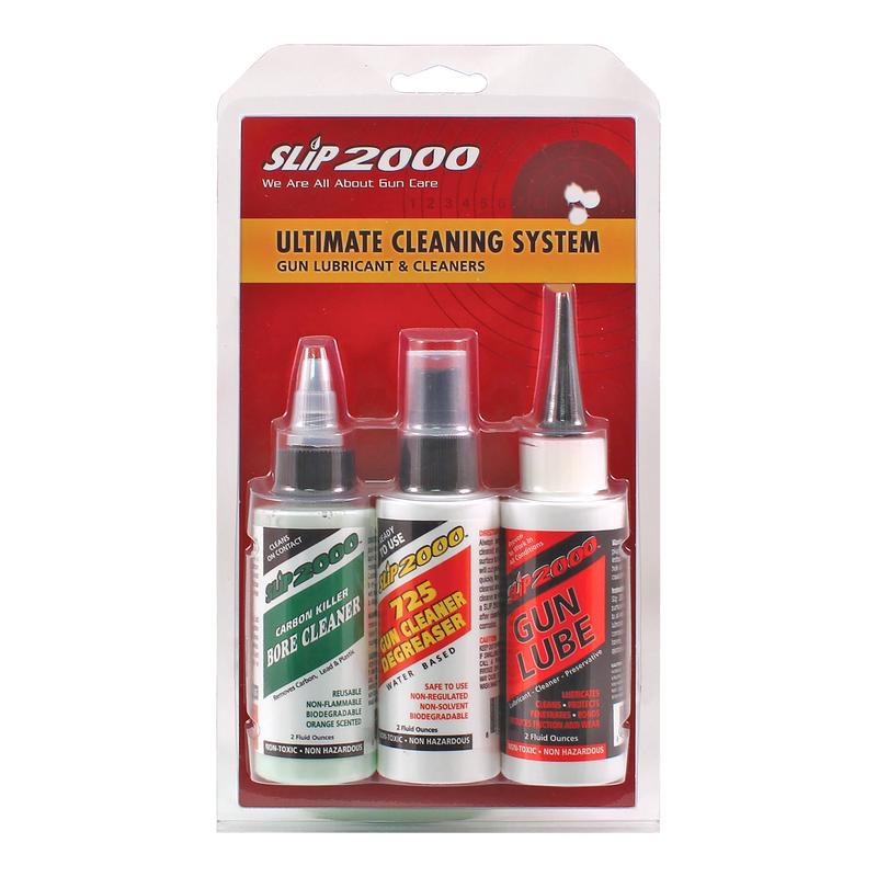 Slip 2000 Ultimate Cleaning System Kit with Gun Lube, 725 Cleaner & Carbon Killer, 2 oz 60370-12