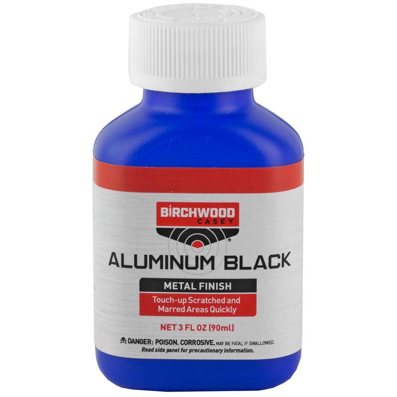 Birchwood Casey Aluminum Black Touch-Up Metal Finish, Fast-Acting, 3 fl oz  BC-15125