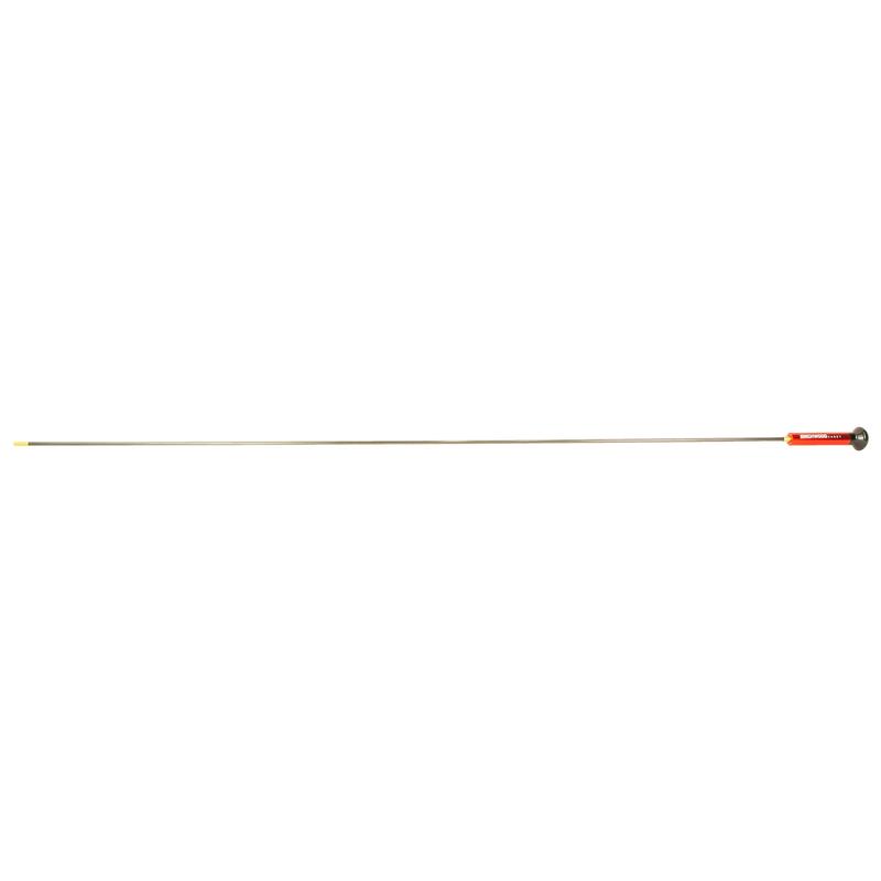 Birchwood Casey Premium Carbon One-Piece Cleaning Rod, .338.50 Caliber, 56 in, Dual-Bearing Handle BC-41450
