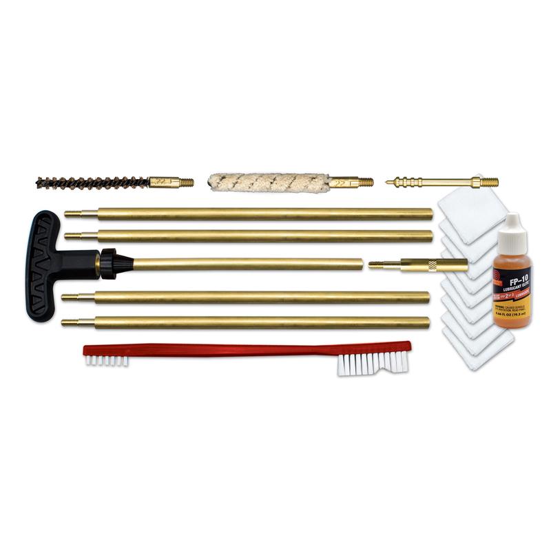 Otis Technology .22 Cal Rifle/Pistol Sectional Rod Cleaning Kit with FP-10 CLP, FG-SRS-22