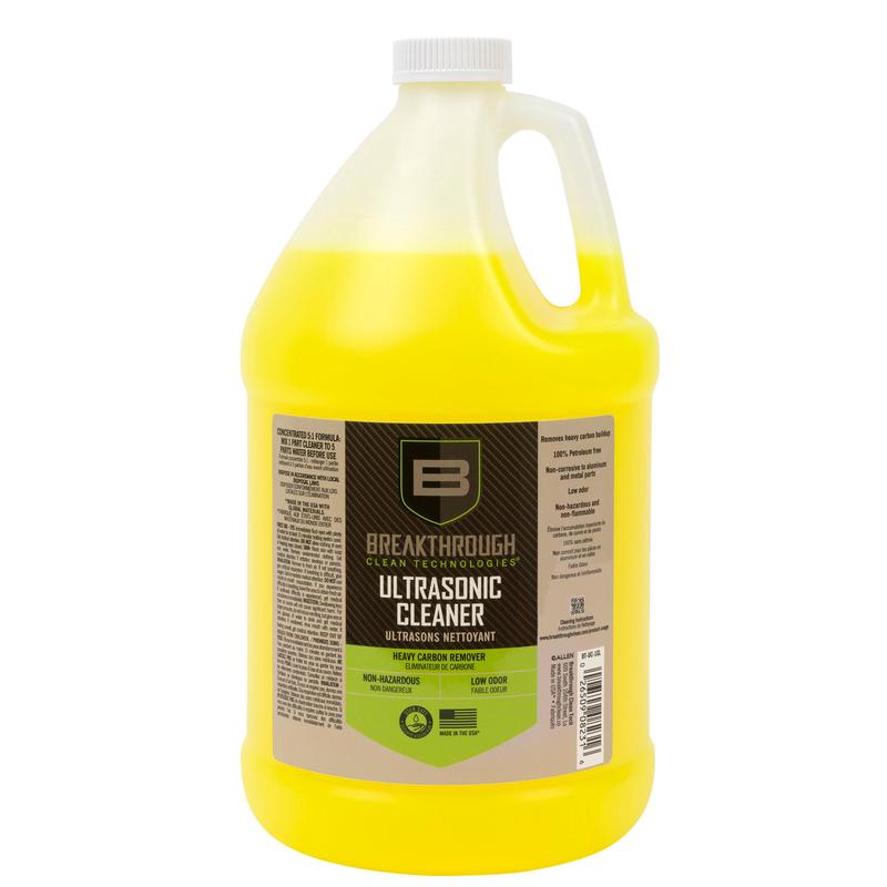 Breakthrough Clean Technologies Ultrasonic Cleaner Concentrate 1 Gallon, Water-Based 1:5 Mix, BT-UC-1GL