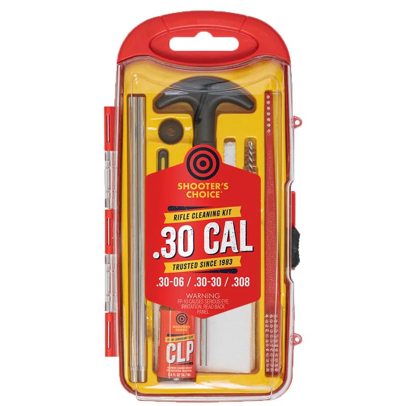 Shooters Choice Rifle Gun Rod Cleaning Kit (Aluminum .30 Cal )