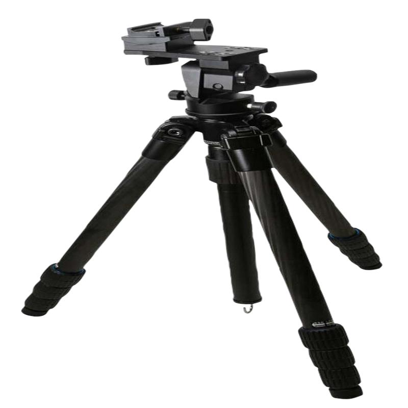KOPFJAGER/SELLMARK K800 Carbon Fiber Tripod w/ Reaper Rail, 4-Level Legs, 109 Pan/Tilt  KJ85004K